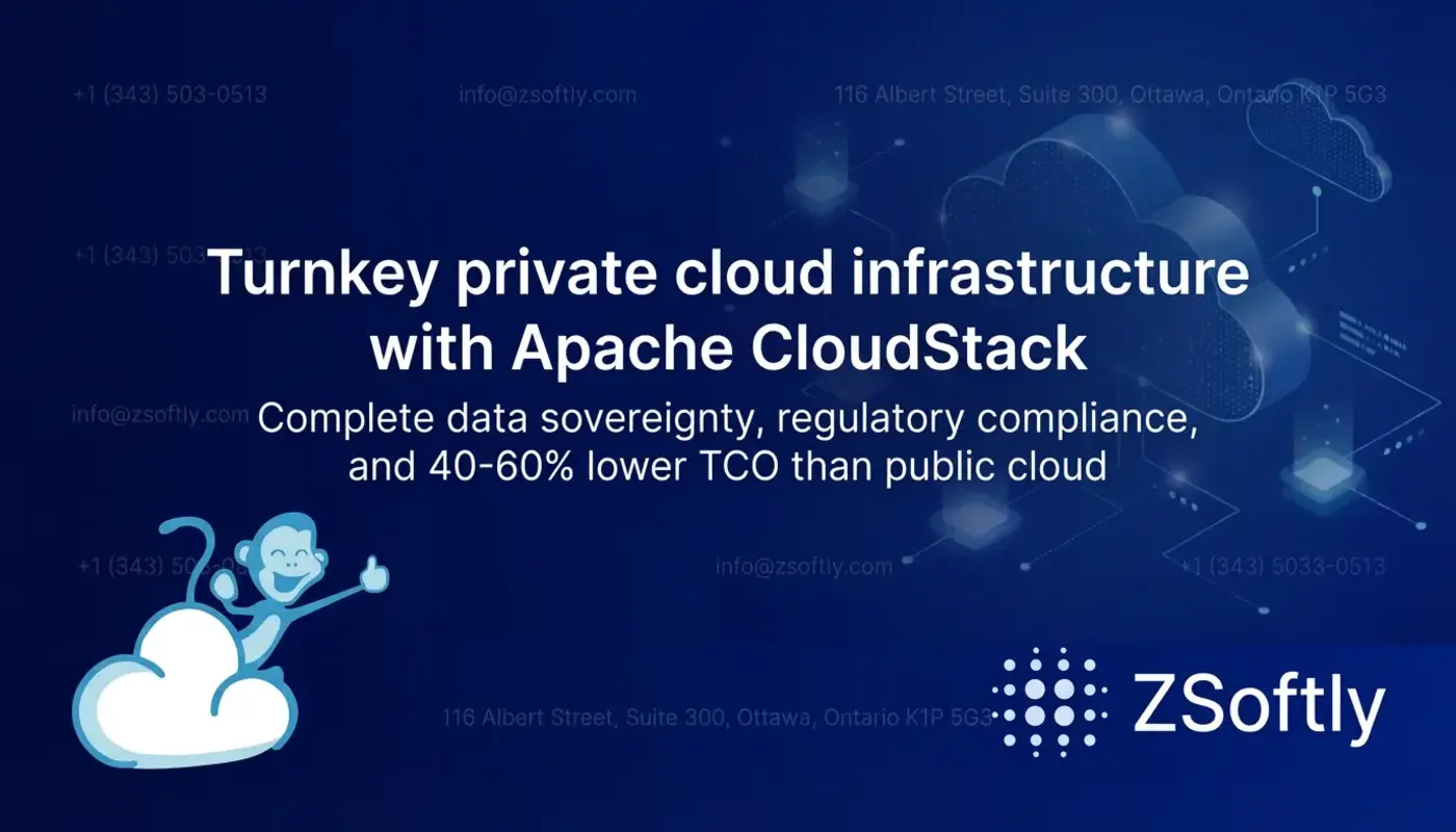 Production-ready private cloud infrastructure with Apache CloudStack - complete data sovereignty and regulatory compliance for enterprises